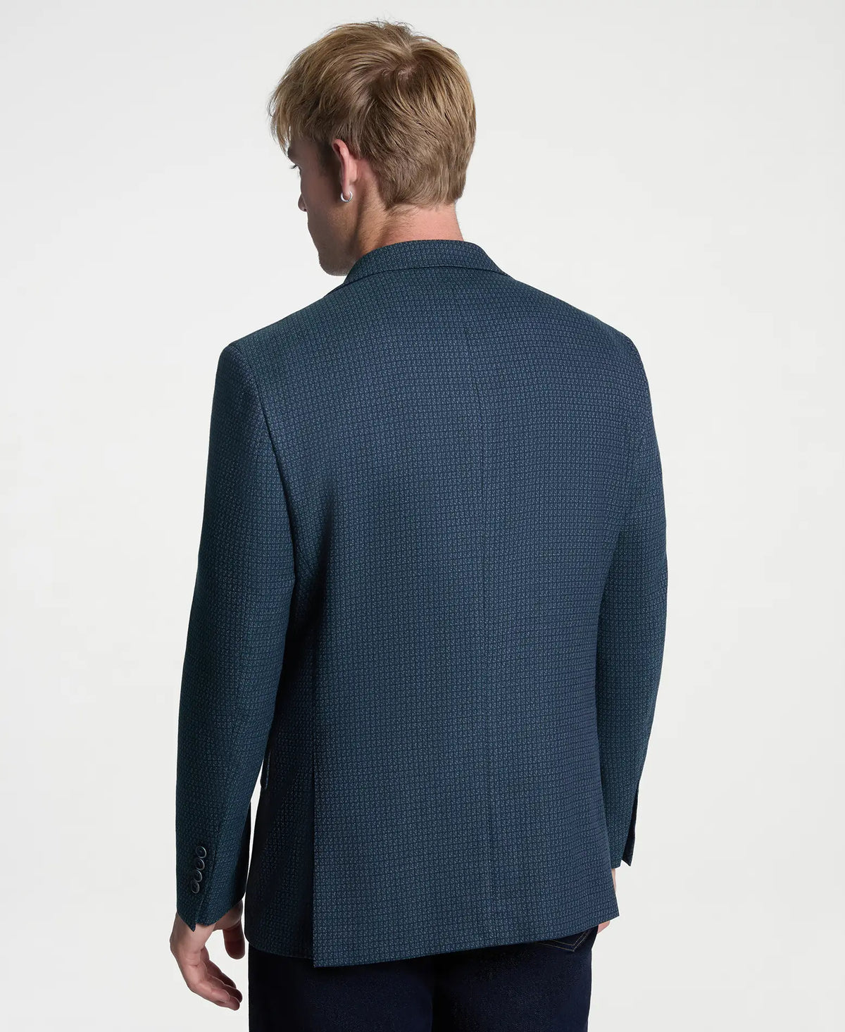 Teal Check Sport Coat