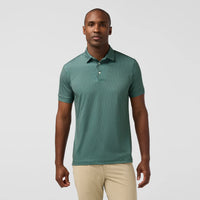 Versa Polo - Green Circle Texture