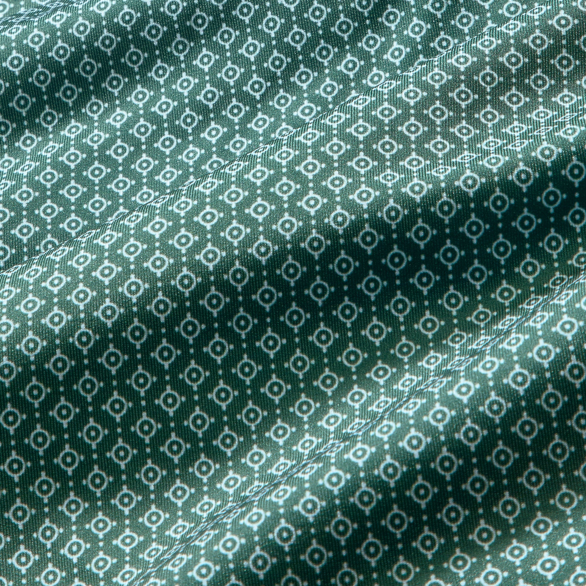 Versa Polo - Green Circle Texture