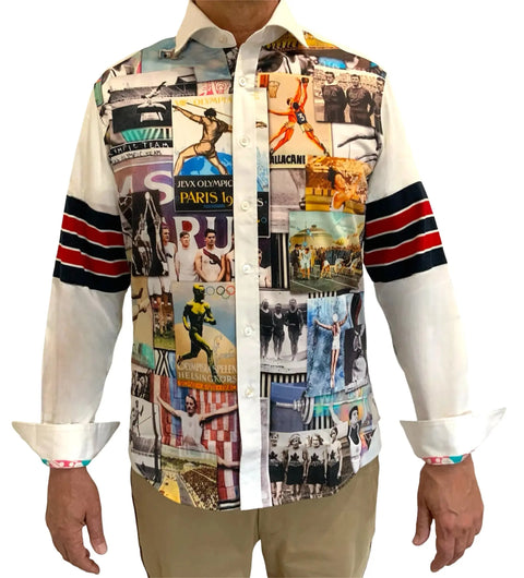 Limited Edition Tribute To Olympic History Sport Shirt Robert Stock