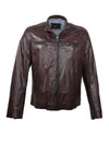 Nash Leather Jacket- Oxblood