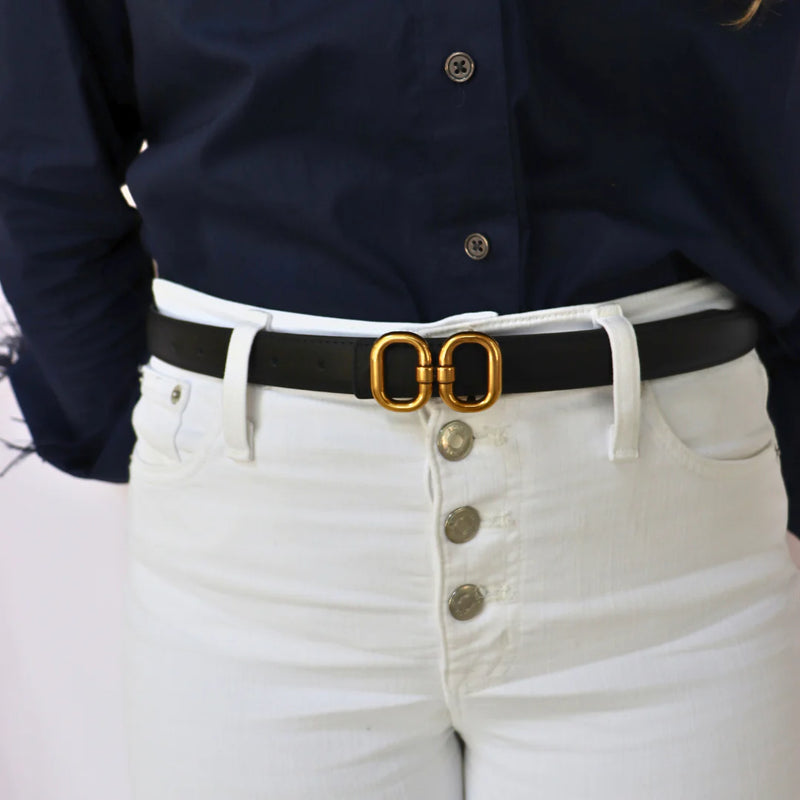 Double Oval Linked Belt