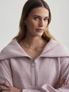 Vine Half-Zip Pullover - Burnished Lilac