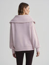 Vine Half-Zip Pullover - Burnished Lilac