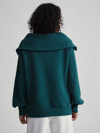 Vine Half-Zip Pullover - Conifer