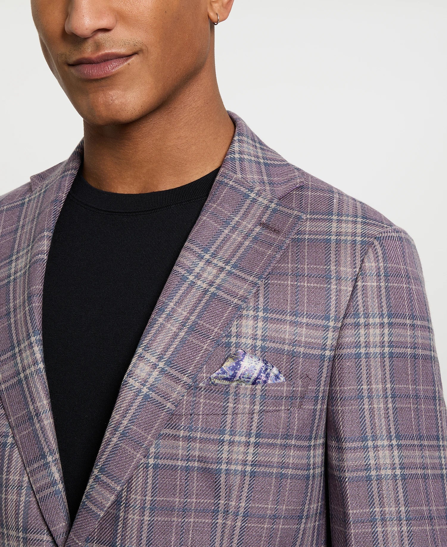 Lilac Plaid Sport Coat