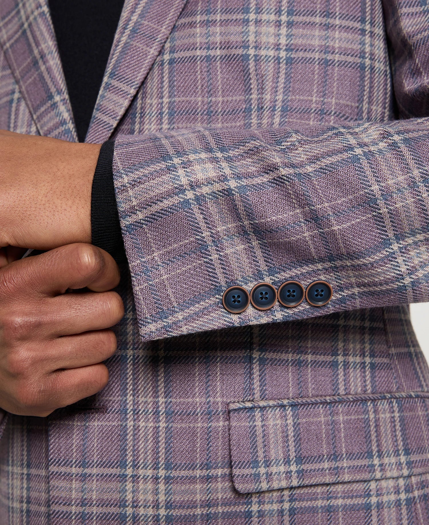 Lilac Plaid Sport Coat