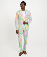 Tropical Floral Linen Sport Coat