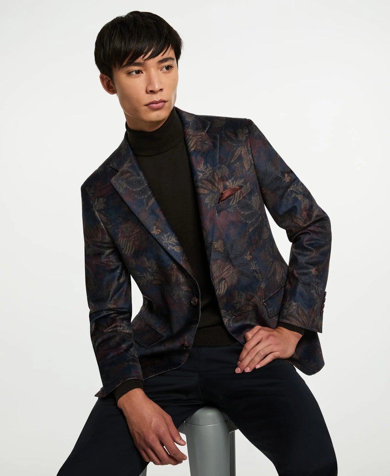 Verdello Midnight Bloom Sport Coat Clothier to The King