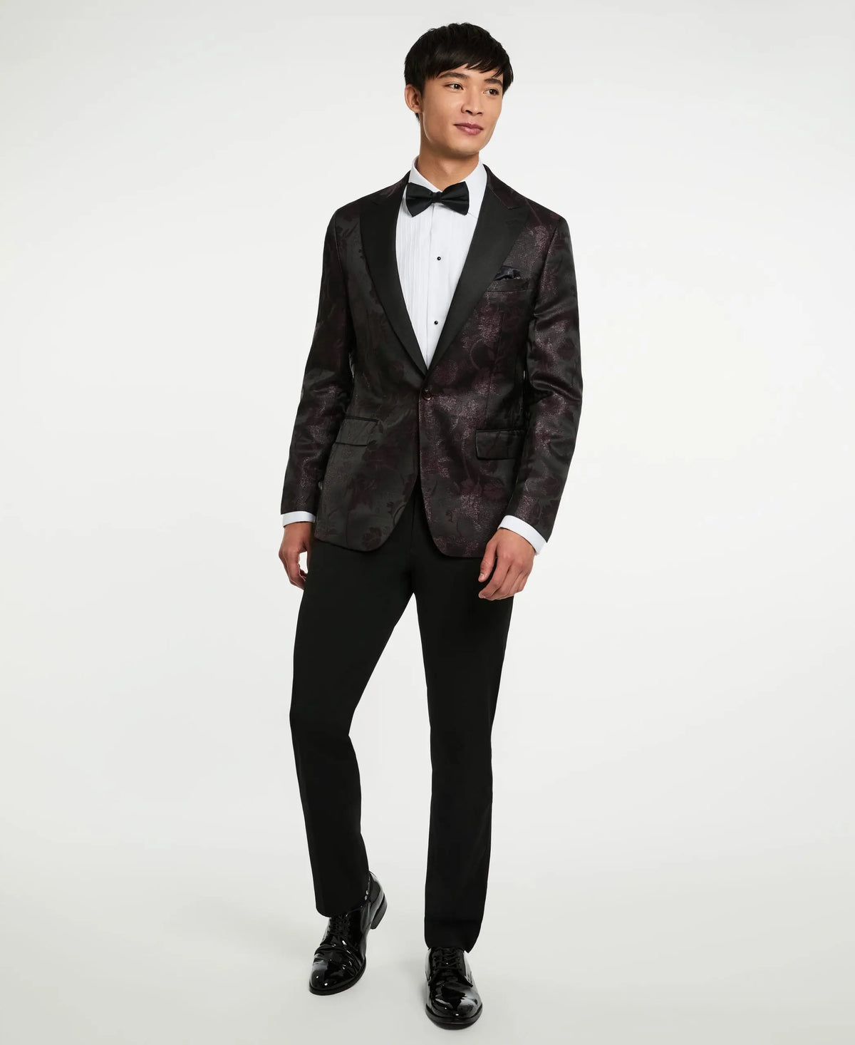Valhalla Bordeaux Metallic Dinner Jacket Clothier to The King