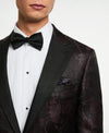 Valhalla Bordeaux Metallic Dinner Jacket Clothier to The King