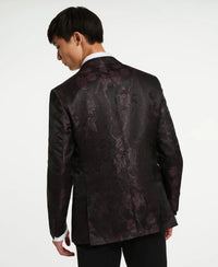 Valhalla Bordeaux Metallic Dinner Jacket Clothier to The King