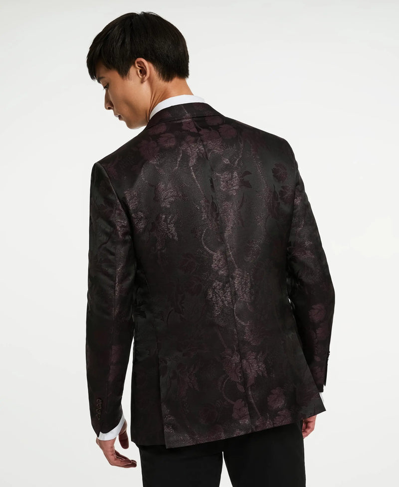 Valhalla Bordeaux Metallic Dinner Jacket Clothier to The King