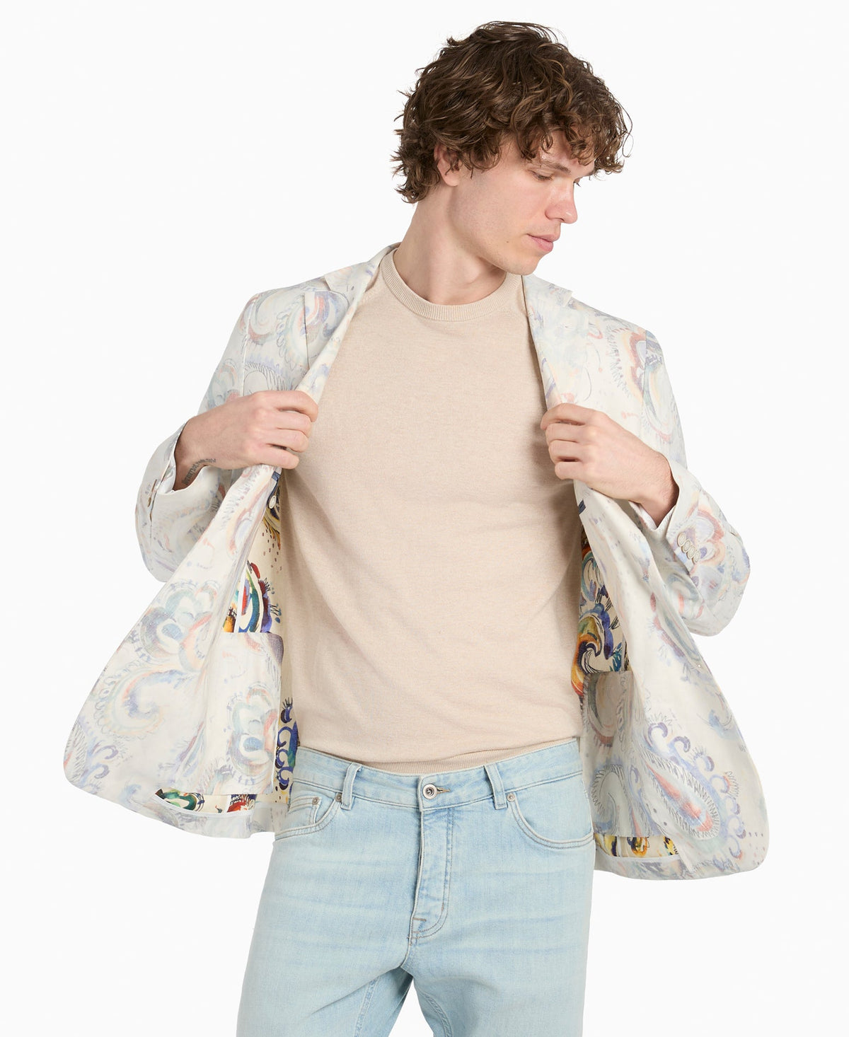 Paisley Print Sport Coat Clothier to The King