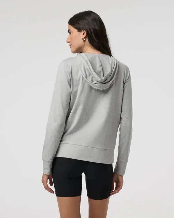 Halo Performance Hoodie 2.0-Pale Heather Grey Vuori