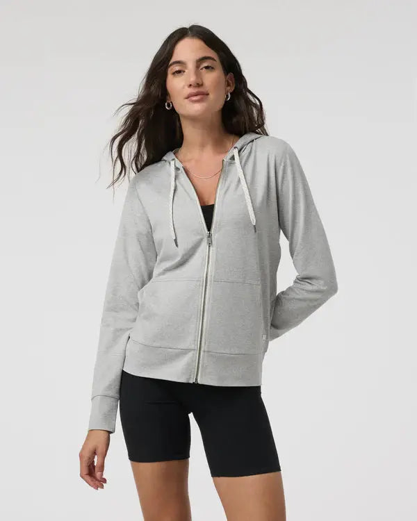 Halo Performance Hoodie 2.0-Pale Heather Grey Vuori
