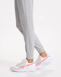 Performance Jogger- Pale Grey Heather