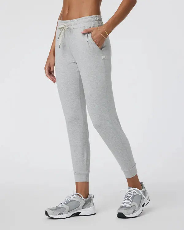 DreamKnit™ Performance Jogger- Pale Heather Grey Vuori