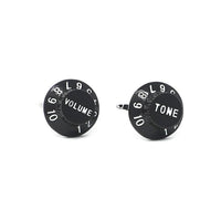 Guitar Volume Knob Cufflinks