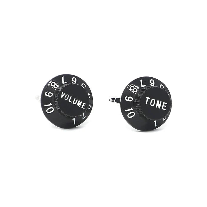 Guitar Volume Knob Cufflinks