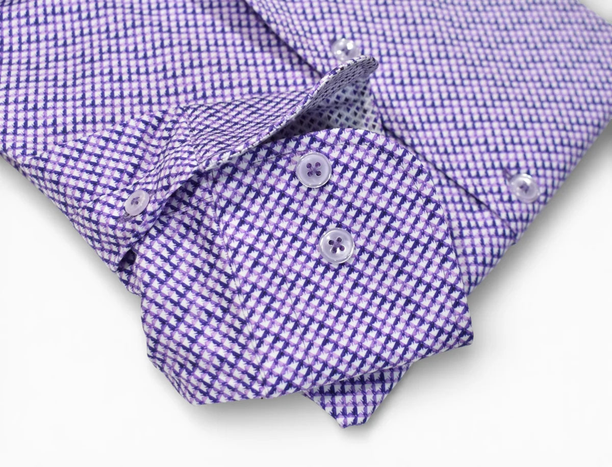 3D Plum Neat Sport Shirt