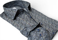 Grey Slate Maze Sport Shirt