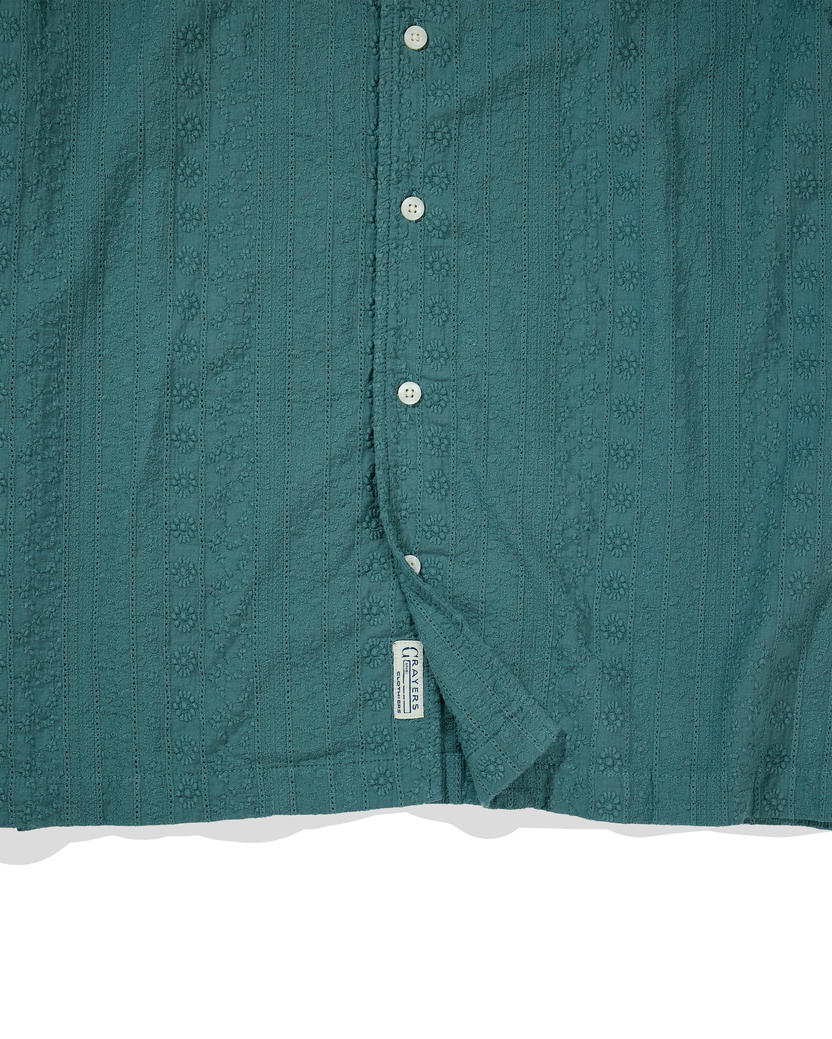 Resort Embroidered Shirt - Sagebrush Green