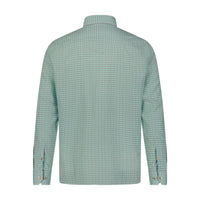 Pistachio Sand Check Performance Shirt