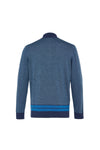 Mélange Indigo Knit Sweater Clothier to The King