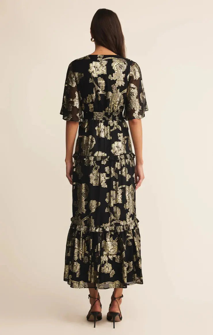 Kiera Jacquard Maxi Dress Z Supply