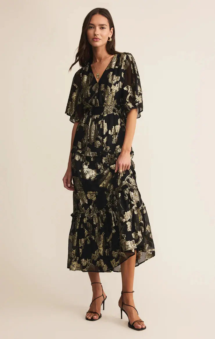 Kiera Jacquard Maxi Dress Z Supply