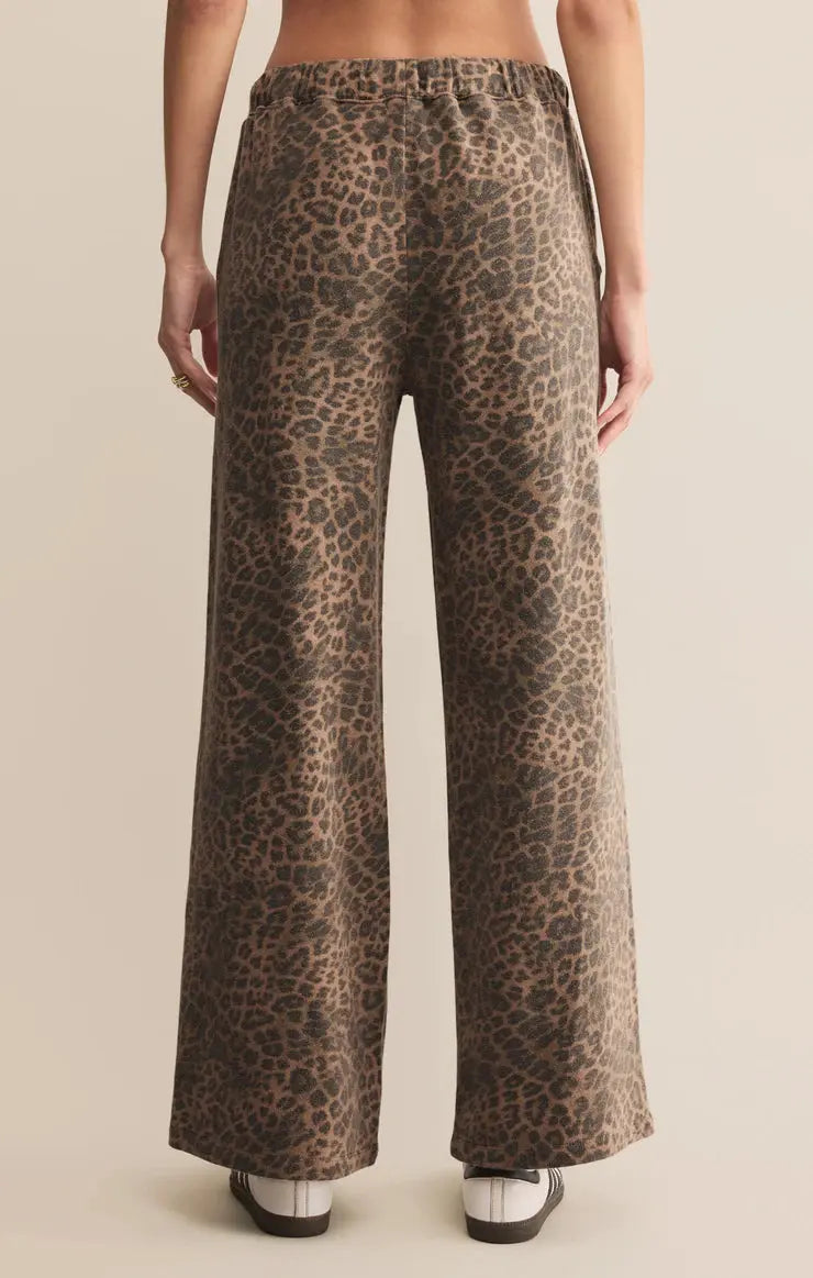 Hunter Knit Leopard Pant Z Supply