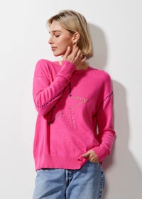 Star Sweater - Pink