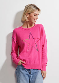 Star Sweater - Pink