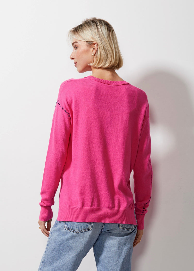 Star Sweater - Pink