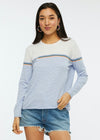 Color block Striped Sweater