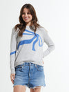 Marl Bow Sweater