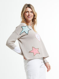 Grey Star Sweater