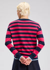 Navy & Pink Stripe Crew ZAKET & PLOVER