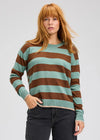 Moss Multi Stripe Crew ZAKET & PLOVER
