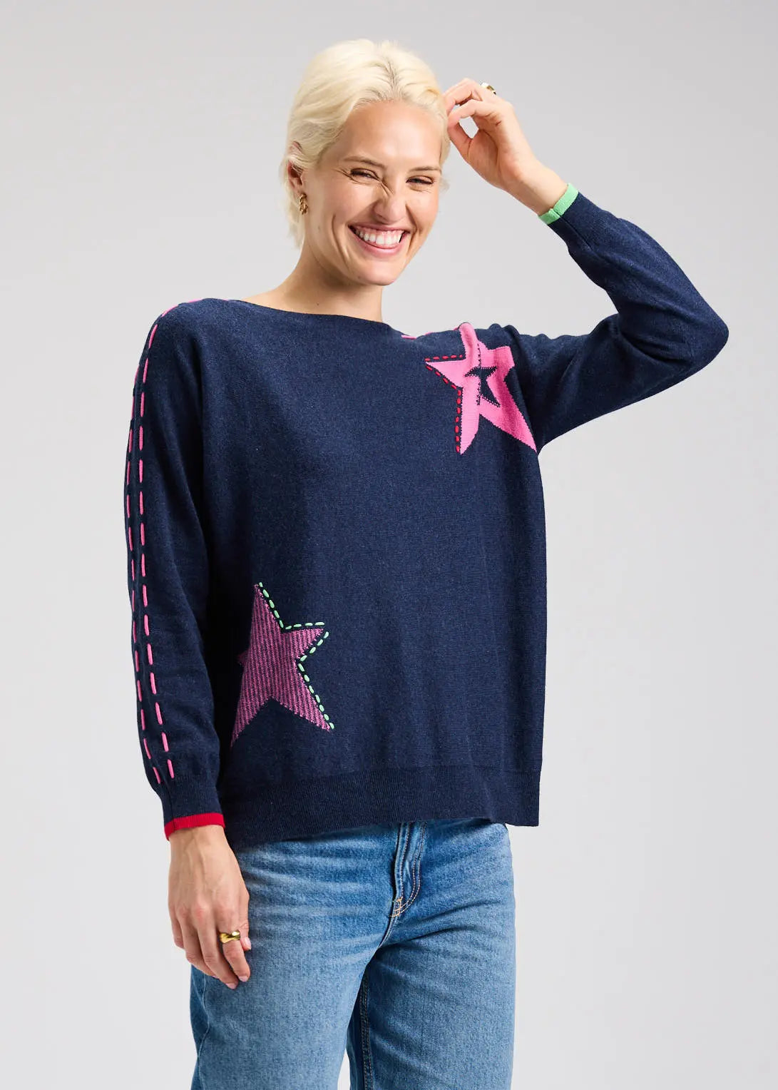 Threaded Star Sweater ZAKET & PLOVER