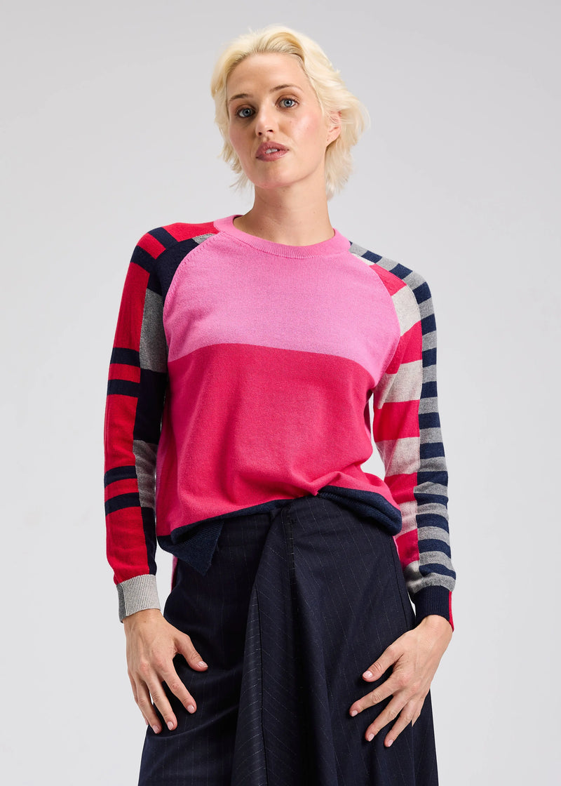 Color Block Sweater ZAKET & PLOVER