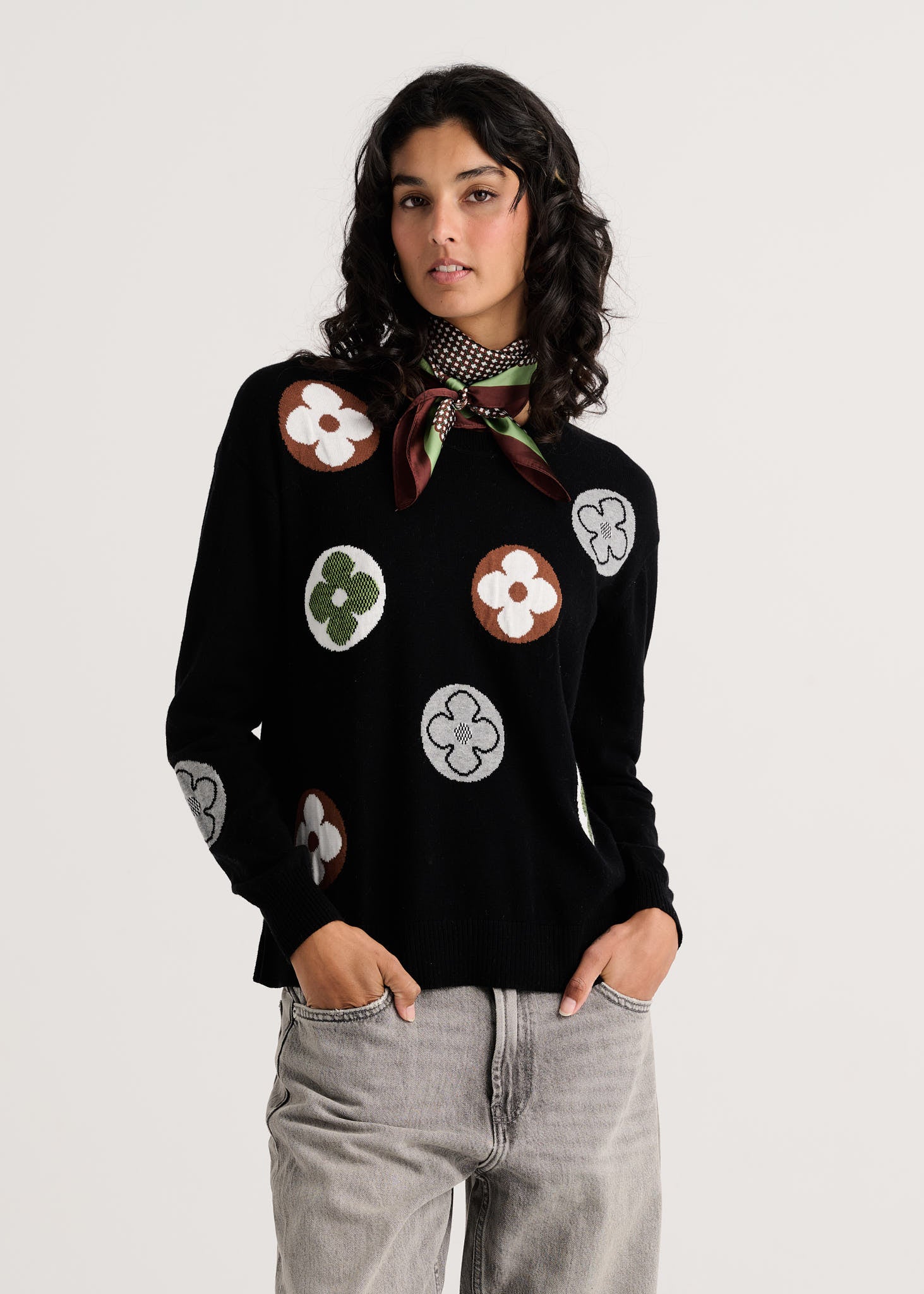 Flower Pop Sweater