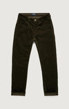 Relaxed Straight Corduroy Pants - Fern Cord 34 Heritage