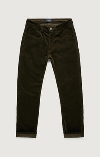 Relaxed Straight Corduroy Pants - Fern Cord 34 Heritage