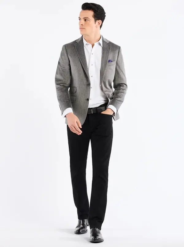 COLDEN BLAZER - GREY Clothier to The King