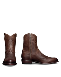 The Dean Zip Boot - Cafe/Goat