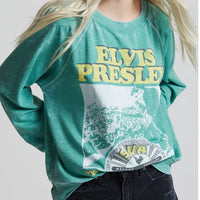 Sun Records X Elvis Ls Burnout Sweatshirt