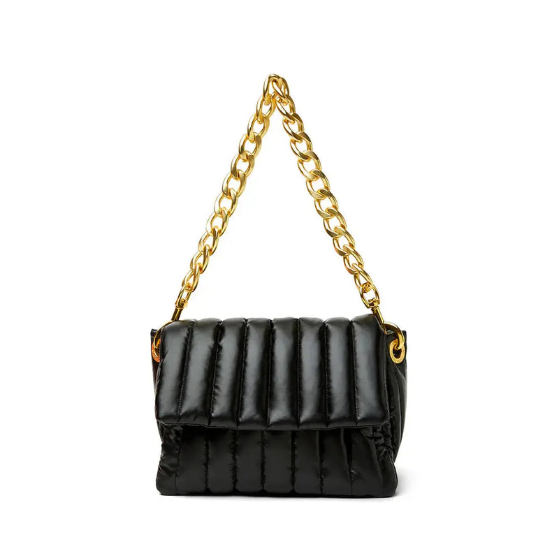 Bar Bag - Pearl Black w/ Gold Think Royln