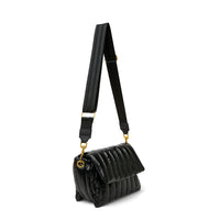 THINK ROYLN - BAR BAG | Pearl Black w/ Gold